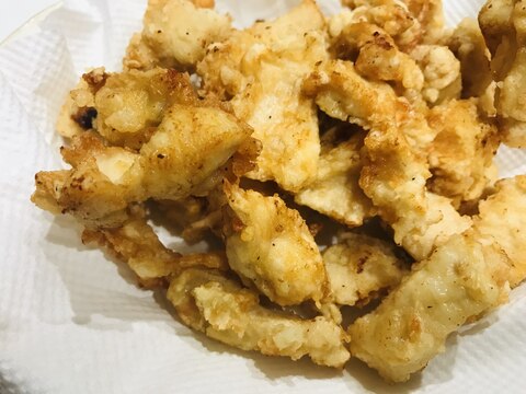 鶏胸肉で一口唐揚げ